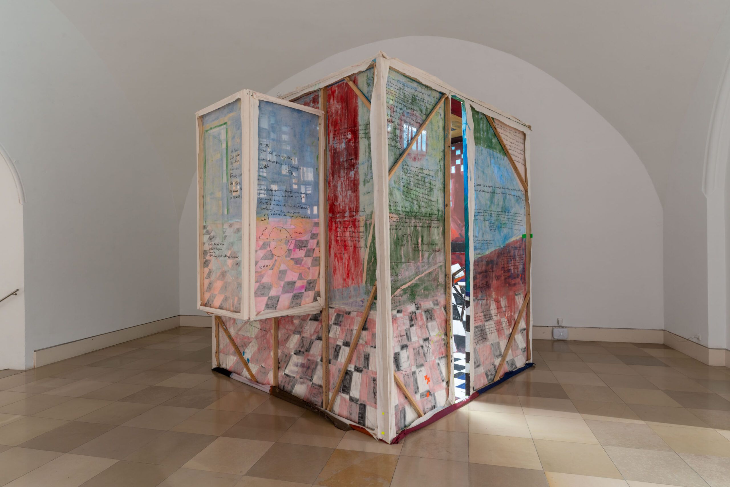 © Esther Zahel, Ausstellungsansicht TACKER 2024 / PRESELECTION, Foto Edward Beierle
