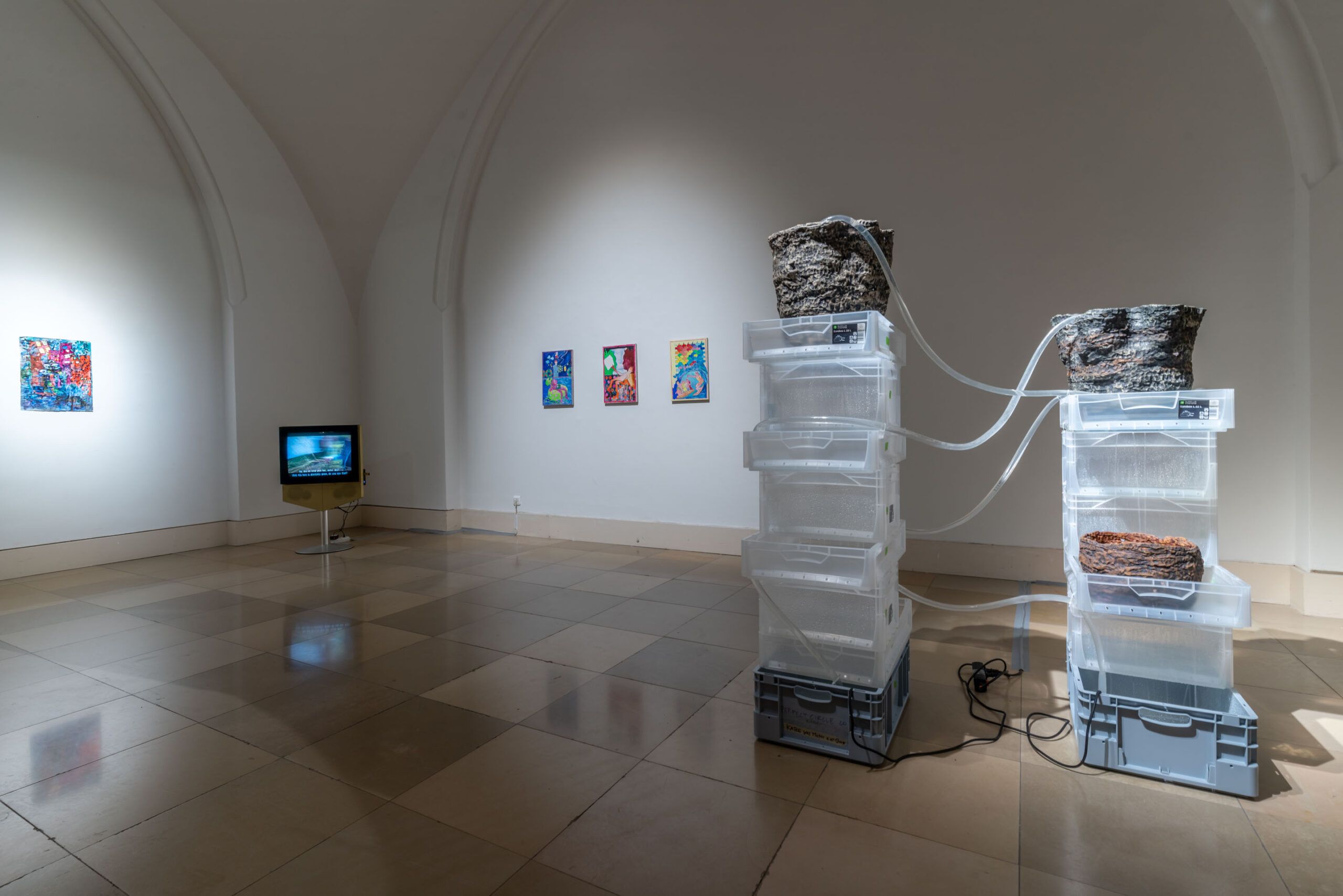 © Kristina Schmidt, Ausstellungsansicht TACKER 2024 / PRESELECTION, Foto Edward Beierle