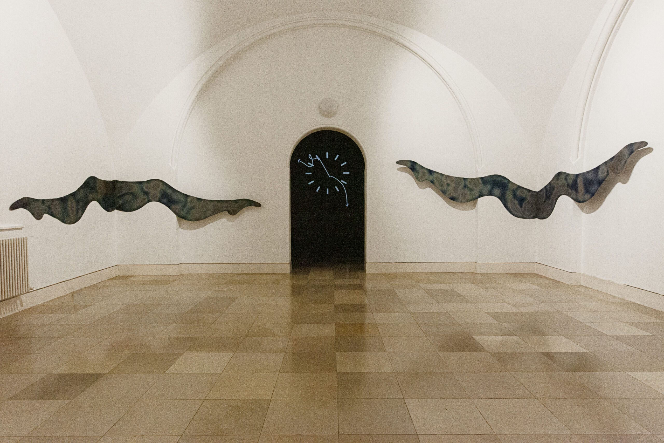 © Nele Jäger, Ausstellungsansicht BAYERISCHER KUNSTFÖRDERPREIS BILDENDE KUNST 2021, Foto: Verena Hägler