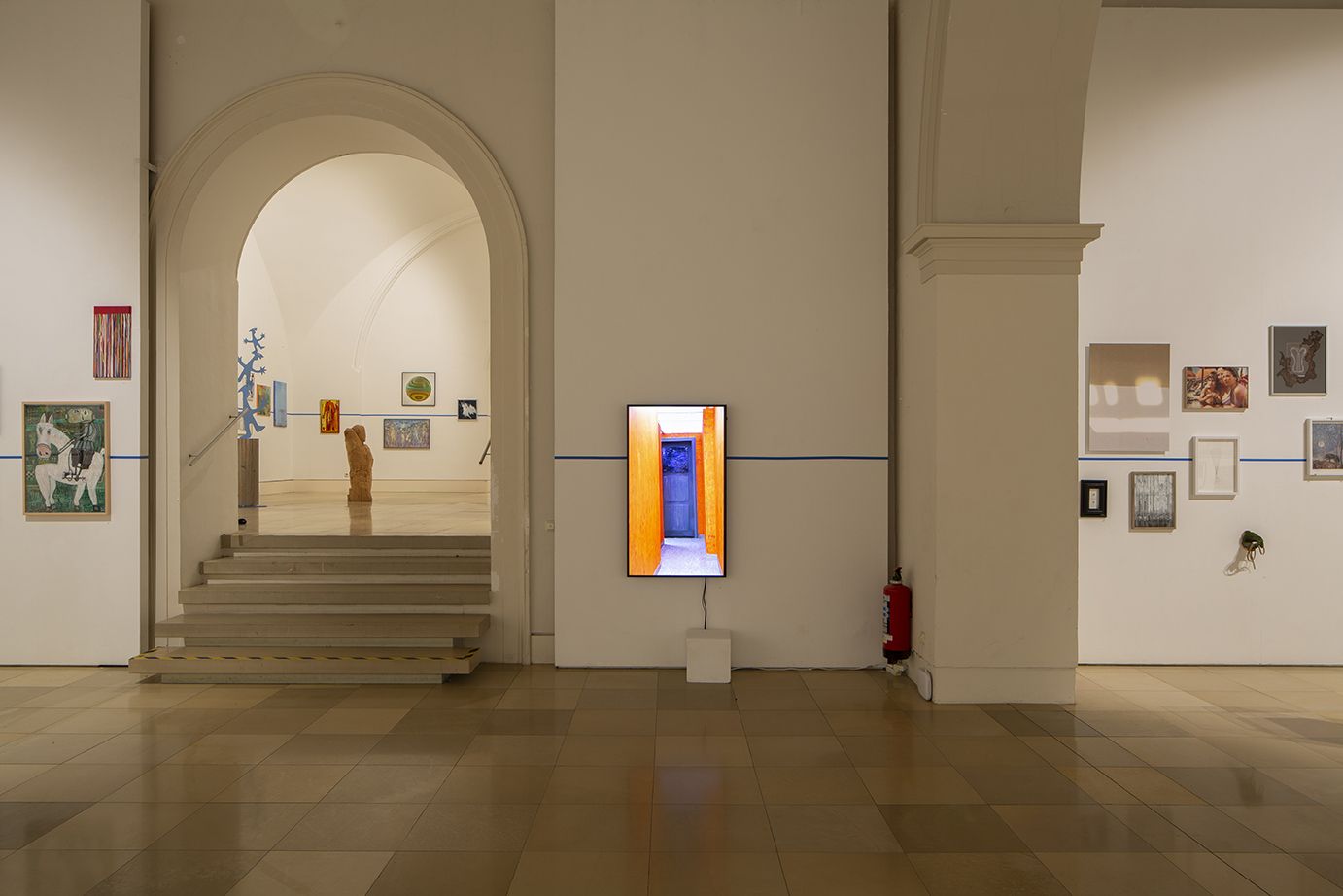 Ausstellungsansicht ALLES IMMER JETZT / BBK-Mitglieder stellen aus 2022, Foto: Constanza Melendez