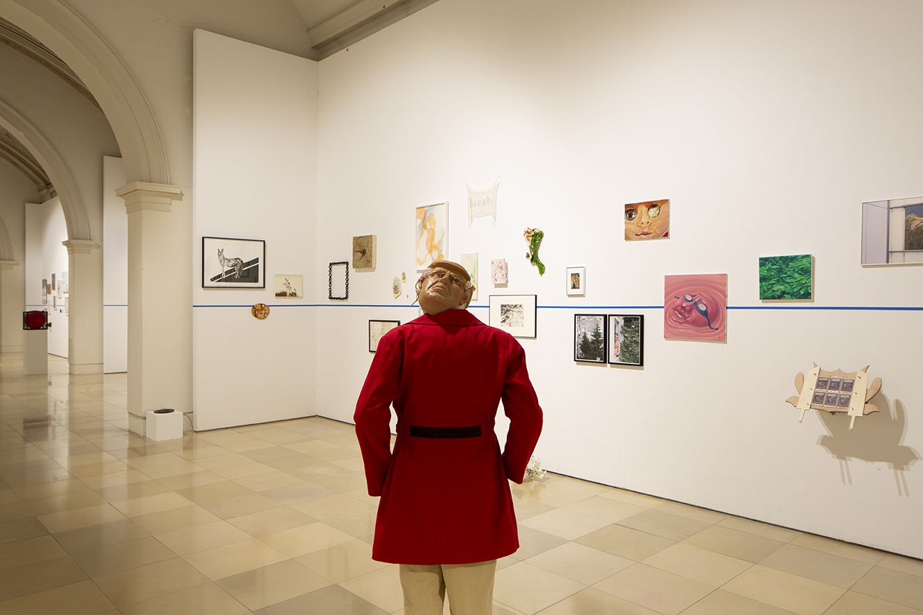 Ausstellungsansicht ALLES IMMER JETZT / BBK-Mitglieder stellen aus 2022, Foto: Constanza Melendez