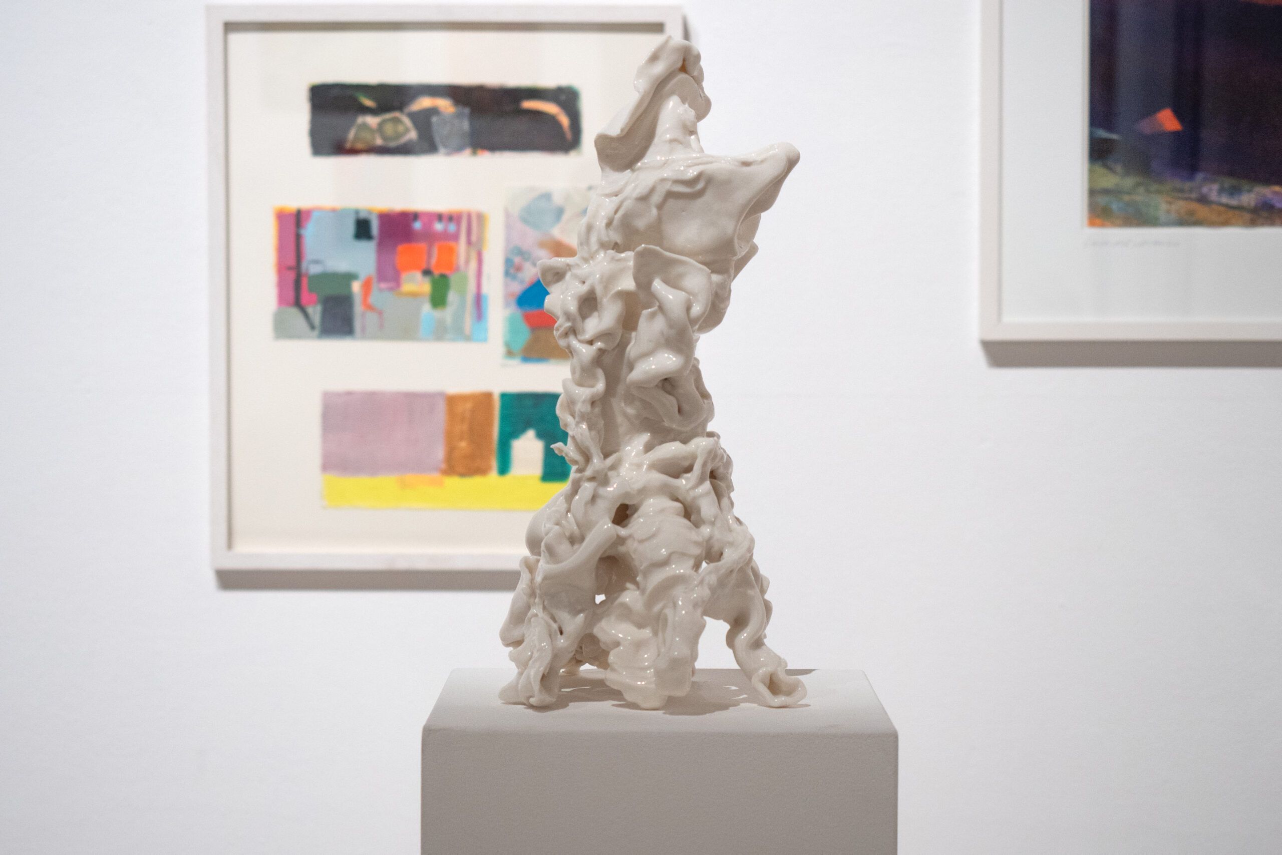 © Keiyona Constanze Stumpf, Ausstellungsansicht SHARING / BBK-MITGLIEDER STELLEN AUS 2021, Foto: Lion Bischof