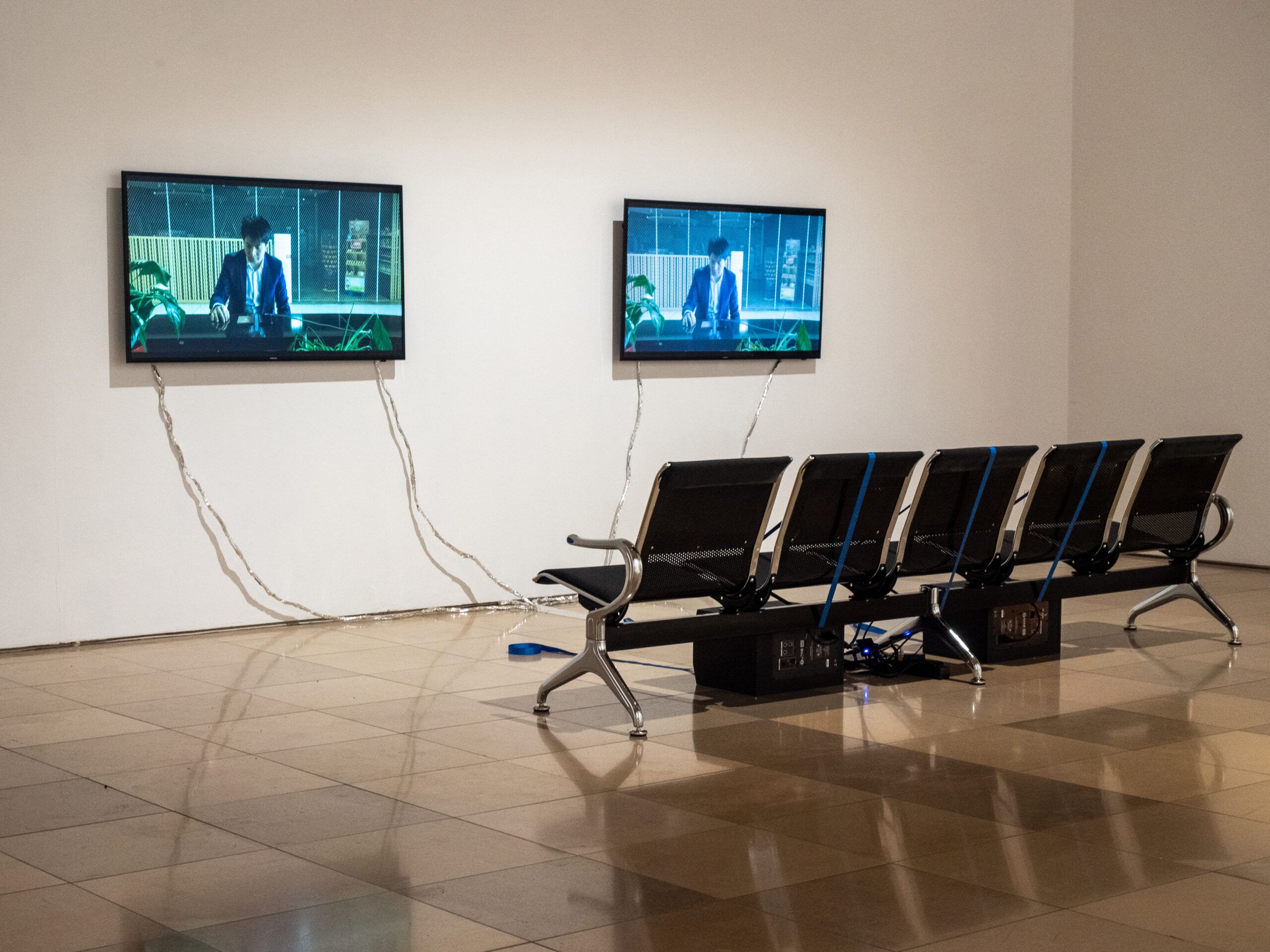 © Lukas Rehm, Ausstellungsansicht TACKER 2021 / PRESELECTION, Foto: Leon Bischof