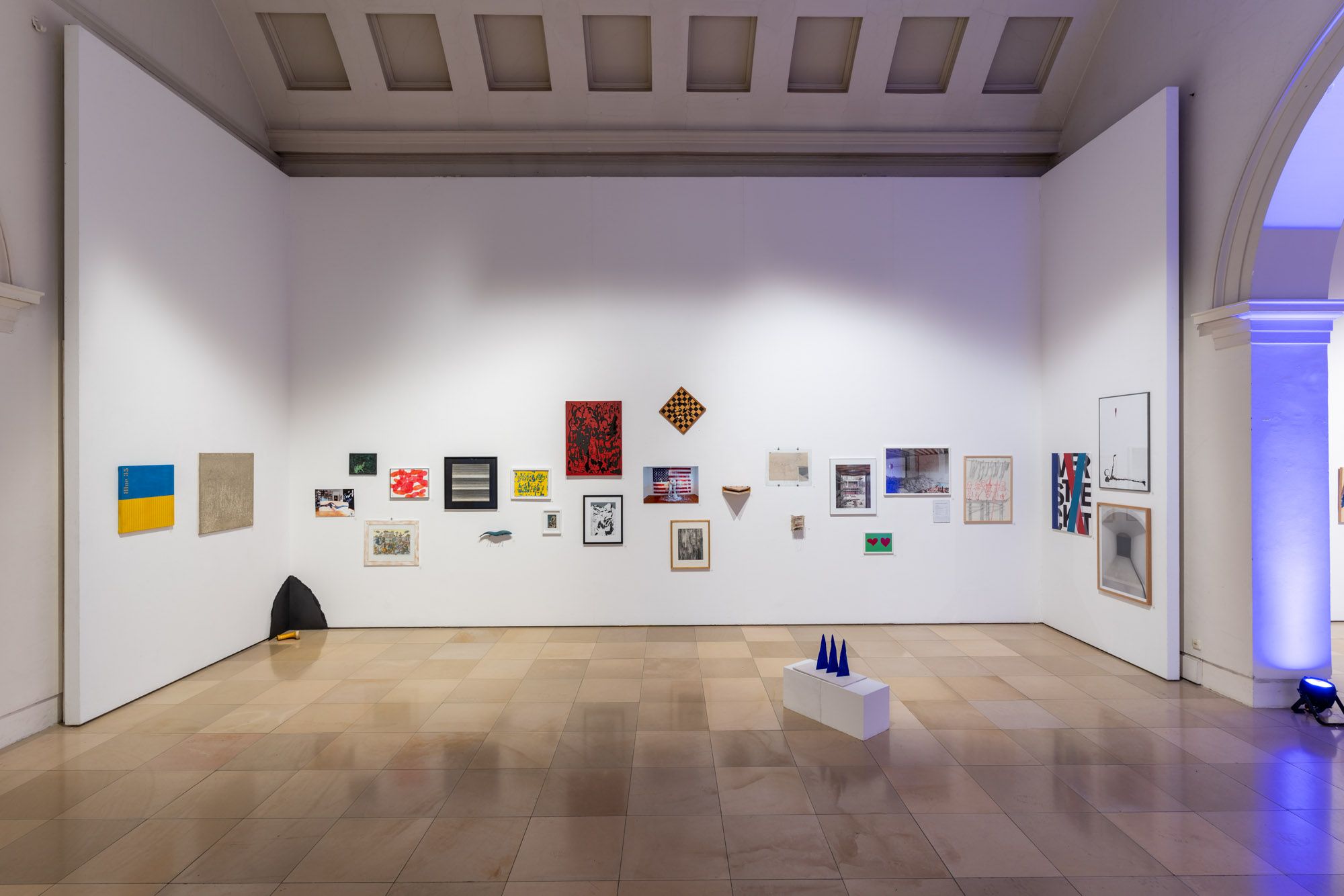 Ausstellungsansicht RELAX - BBK-Mitglieder stellen aus 2023, Foto: Edward Beierle