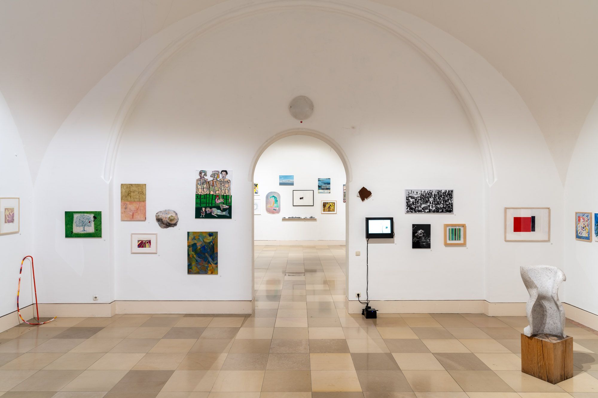 Ausstellungsansicht RELAX - BBK-Mitglieder stellen aus 2023, Foto: Edward Beierle