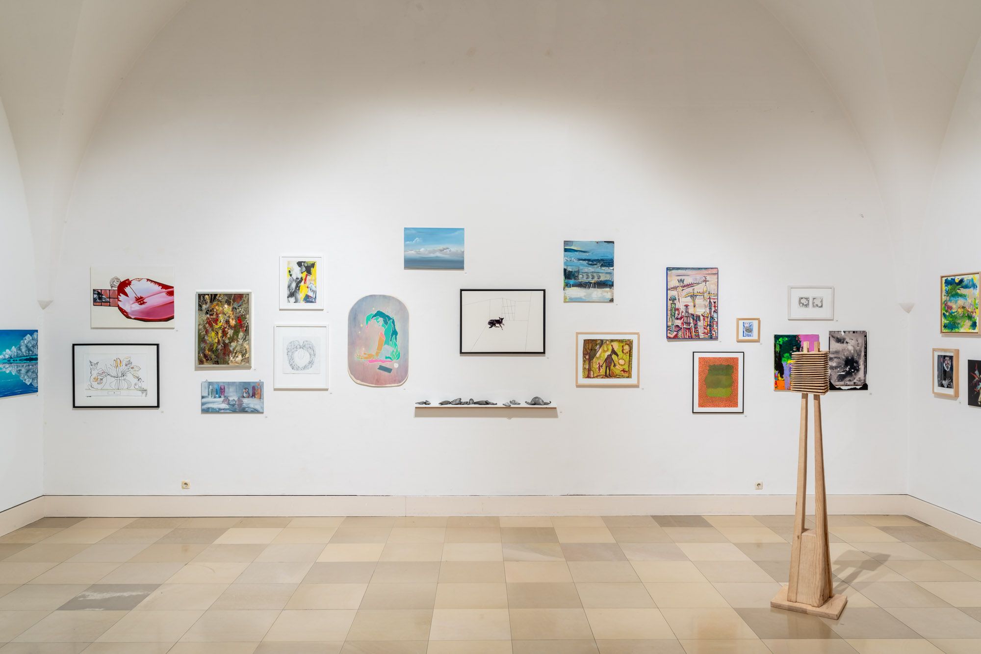Ausstellungsansicht RELAX - BBK-Mitglieder stellen aus 2023, Foto: Edward Beierle