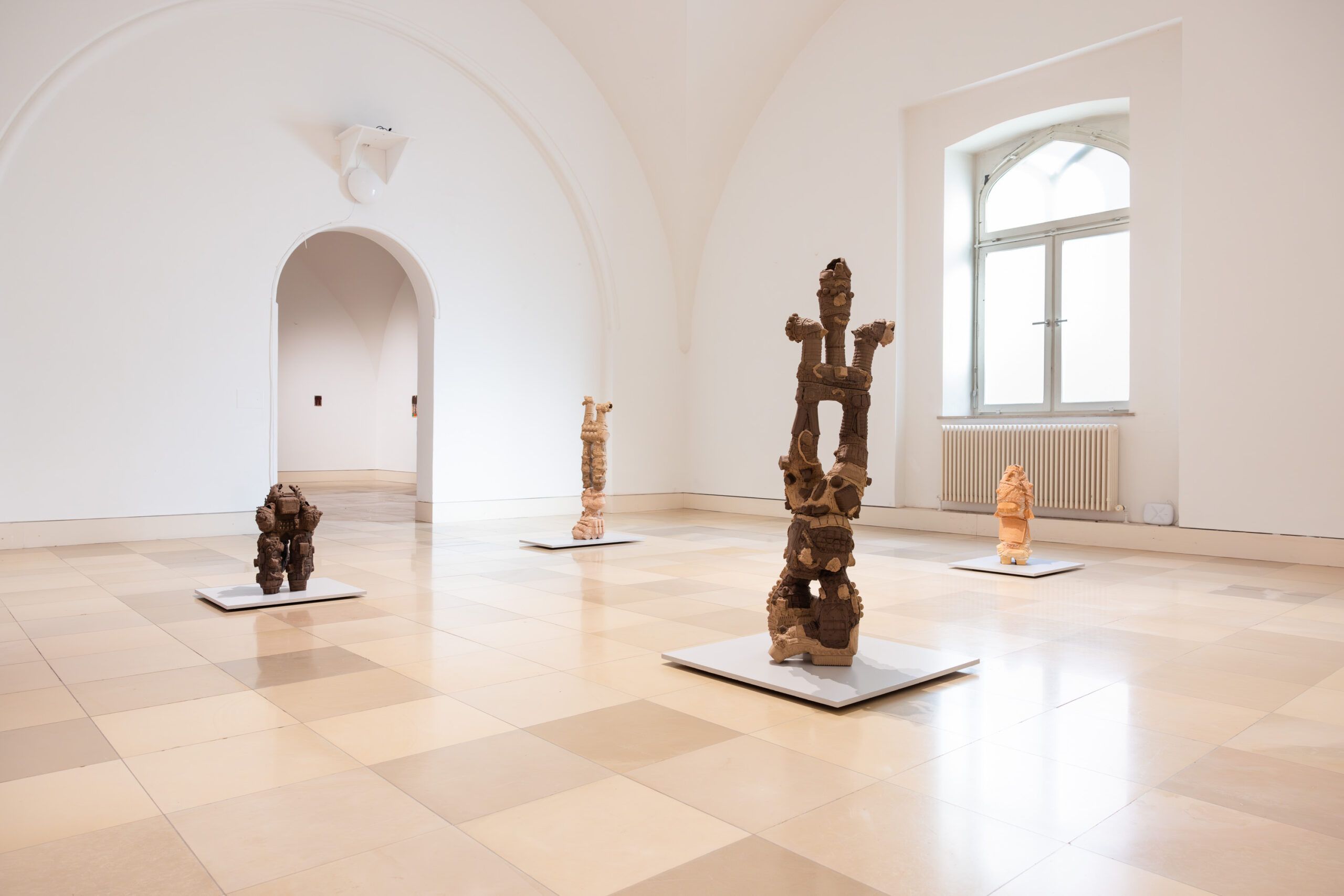 © Ayaka Terajima, Ausstellungsansicht BAYERISCHER KUNSTFÖRDERPREIS / BILDENDE KUNST 2025, Foto: Christin Büttner