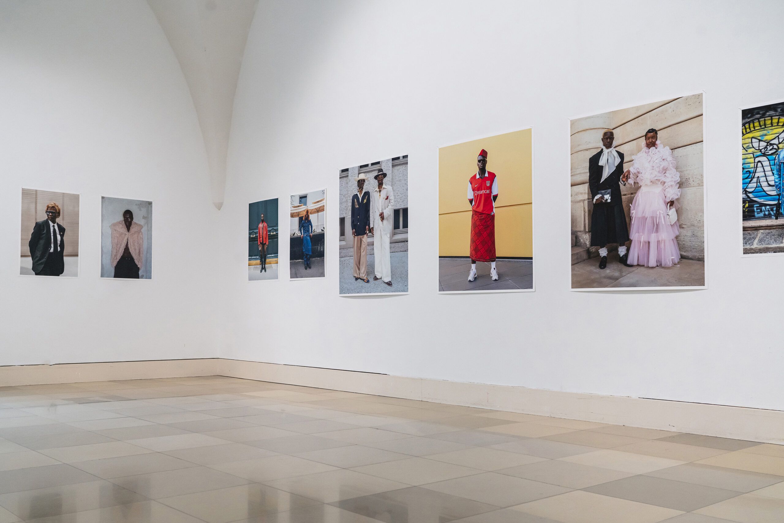 © Nelson Ndongala, Ausstellungsansicht AFRO GERMAN ART, Foto: Magdalena Jooss