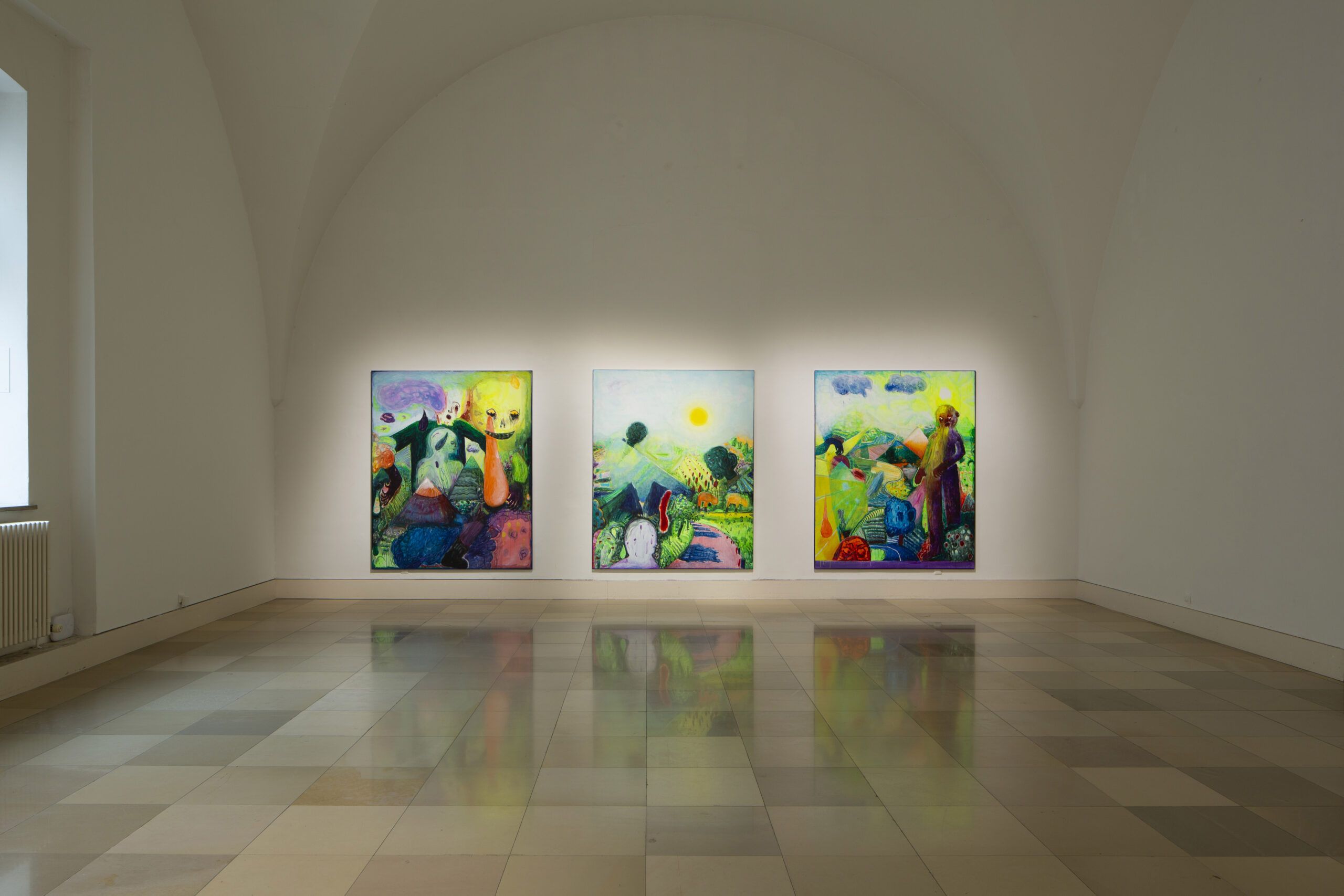 © Andreas Lech, Ausstellungsansicht von 