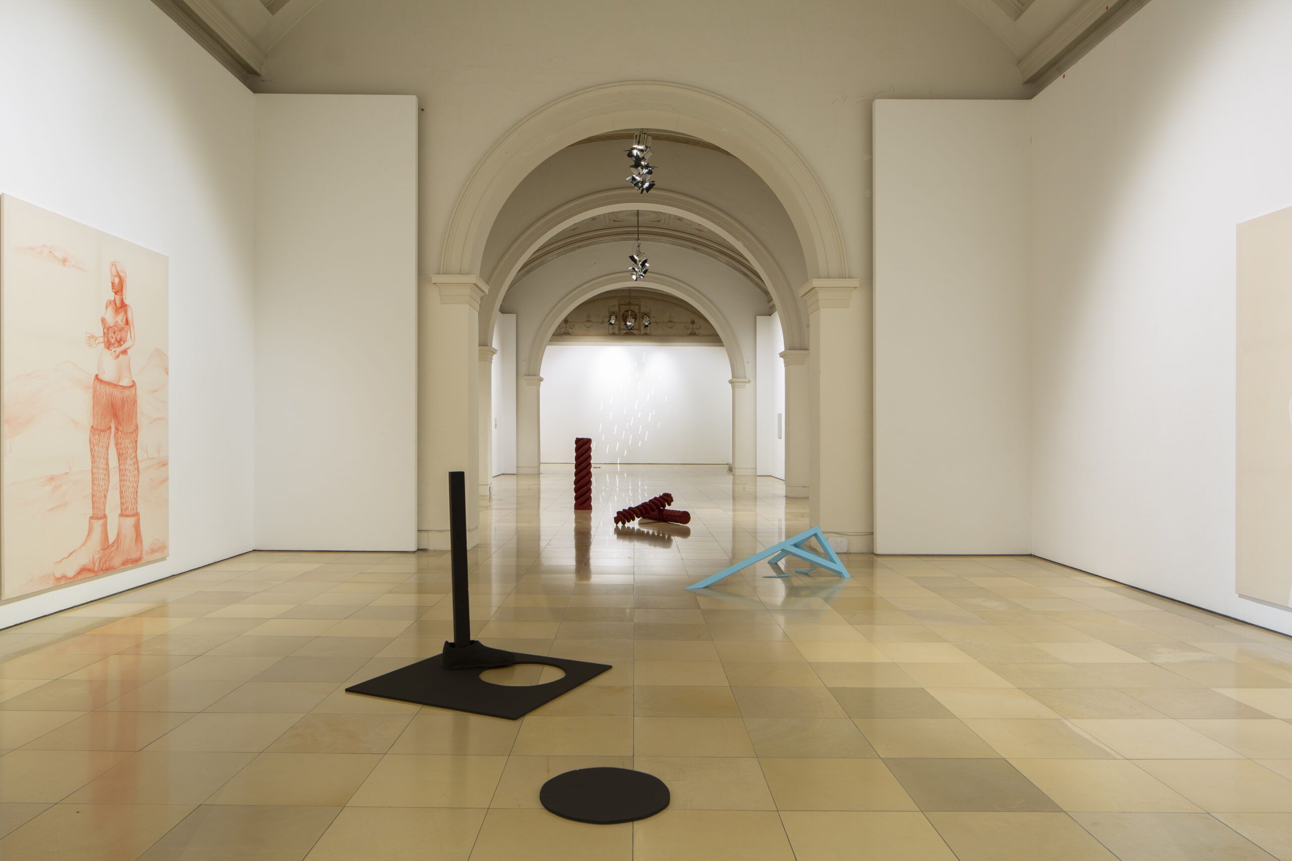 © Jakob Gilg, Ausstellungsansicht DEBUTANT*INNEN 2024, Foto Constanza Melendez