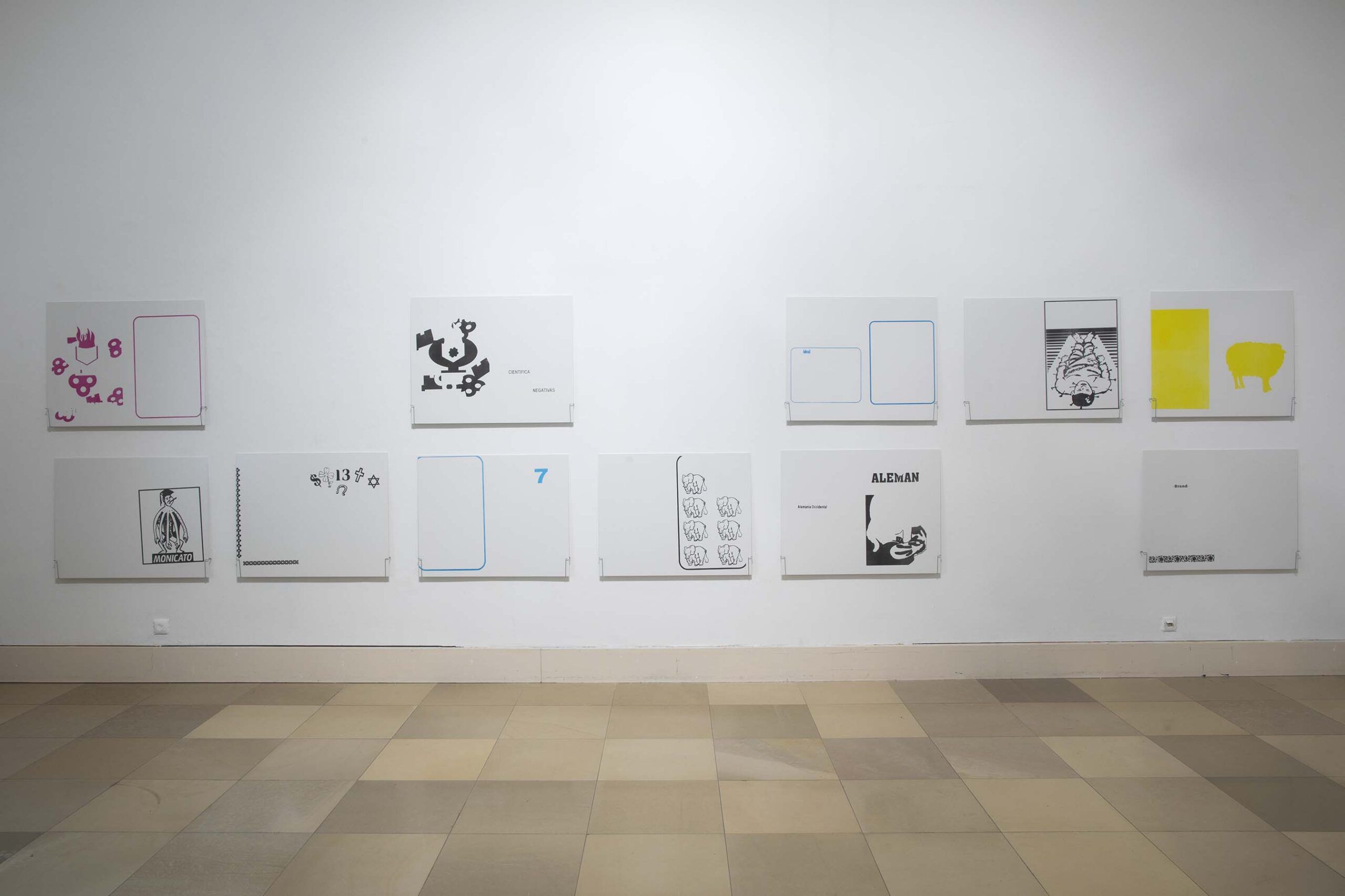 © Lea Vajda, Ausstellungsansicht PRINTED MATTER, 2025, Foto: Toby Binder