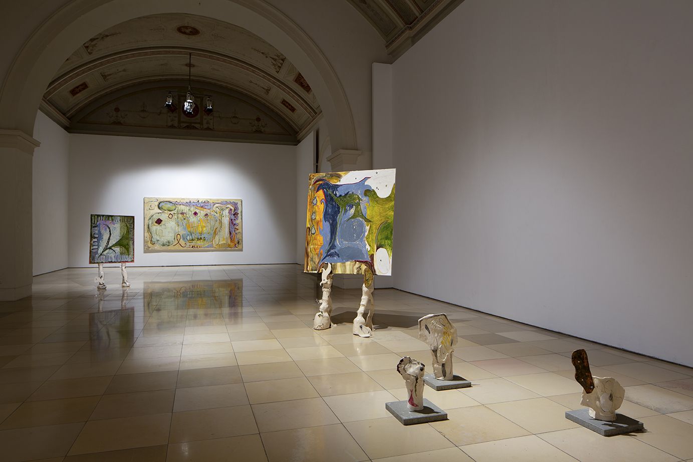 © Frida Kato, Ausstellungsansicht Förderpreis des BBK München und Oberbayern, 2025, Foto: Constanza Melendez