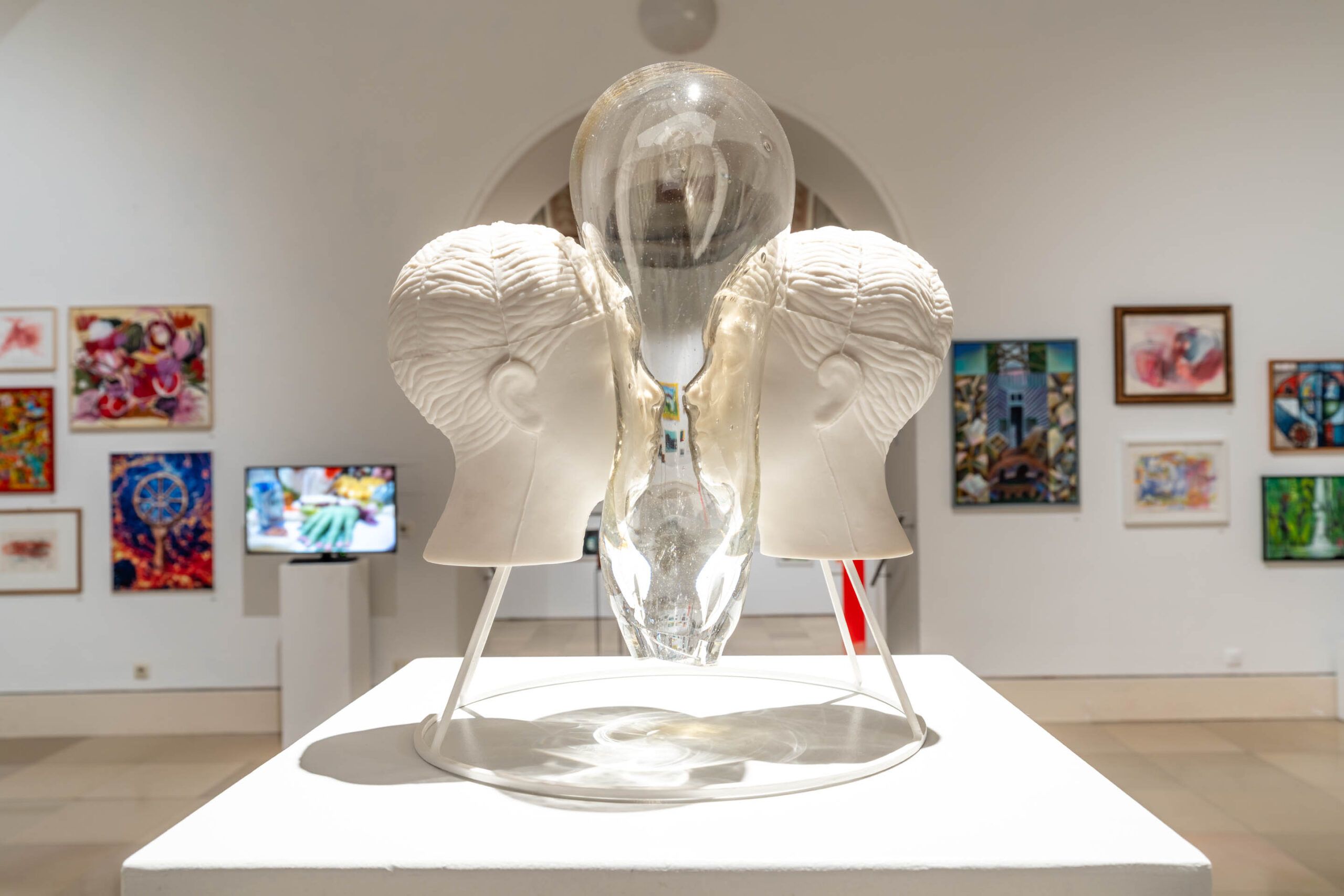 Ausstellungsansicht FULL HOUSE - BBK-Mitglieder stellen aus 2025, Foto: Edward Beierle