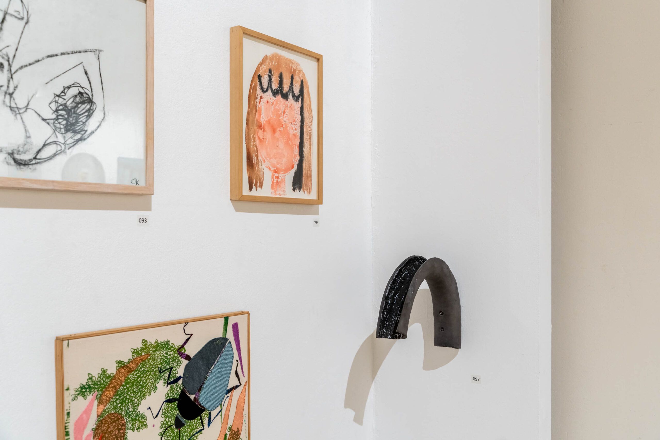 Ausstellungsansicht FULL HOUSE - BBK-Mitglieder stellen aus 2025, Foto: Edward Beierle